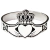Anillo Claddagh en Plata 925 Regulable - Símbolo de Amor - comprar online