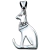 Dije Gatito Egipcio en Plata 925 - comprar online