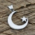 Dije Turco Luna y Estrella Islámica en Plata 925 - comprar online