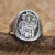 Anillo Gauchito Gil en Plata 925 Regulable en internet
