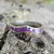 Anillo en Plata 925 con Fases Lunares que Brilla en la Oscuridad - (copia)