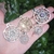 Dije Mini Cubo de Metatron 3D Plata 925 y Zirconia Cúbica - Super Delicado - tienda online