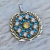 EDICIÓN ESPECIAL: Dije Prendedor Escarapela Argentina Plata 925 en Laureles y Zirconias Cubicas - tienda online