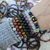 Imagen de Pulseras Nudo de Bruja con Piedras Naturales