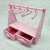 Image of Mini Jewelry Cabinet with Hooks for Displaying Jewelry