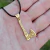 Collar Hacha Vikinga Valknut Aegishjalmur en Oro 18k laminado - Dije + Cordón - Remualdi By Amarrarte Joyas – Diseños con identidad y significado