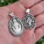 Dije Diosa Hécate Strophalo Laberinto en Plata 925 (Mod. Oval) - Remualdi By Amarrarte Joyas – Diseños con identidad y significado