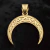 Collar Luna Invertida Celta en Oro 18k laminado - Dije + Cadena en internet