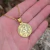 Collar Sagrada Familia en Oro 18k Laminado - Dije + Cadena en internet