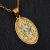 Collar Arcángel Gabriel en Oro 18k Laminado - Dije + Cadena - comprar online