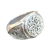 Anillo Sello Nudo de Bruja con Trisqueles y Triquetas