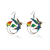 Aros Colibrí Picaflor 7 Chakras