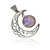 Dije Luna con piedra natural - comprar online