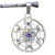 Dije Mini Cubo de Metatron 3D Plata 925 y Zirconia Cúbica - Super Delicado