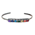 Pulsera Esclava 7 Chakras con Zirconias Cúbicas