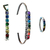 Pulsera Esclava 7 Chakras con Zirconias Cúbicas - tienda online