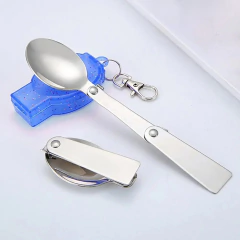 Chaveiro com Colher Dobrável acampamento crianças - comprar online