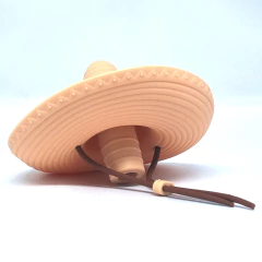 Imagem do Rolha Sombrero Mexicano em Silicone Tampa de Garrafa Divertida