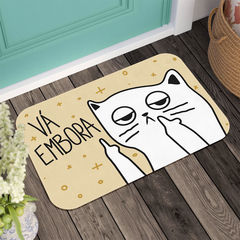 Tapete MEME Gatinho Ranzinza Vá Embora - La Criativa | Loja De Presentes Criativos, Utilidades Domésticas, Produtos Para Casa