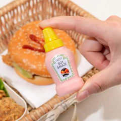 Kit 2 Mini Bisnagas sortidas Portátil para Molhos Diversos na internet