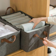 Caixa Organizadora de roupas Dobrável Otimiza guarda roupas - comprar online