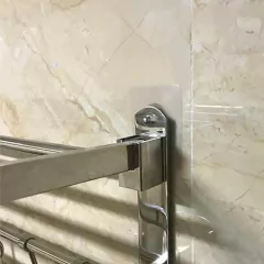 Imagem do Kit 20 Ganchos Adesivos Multiuso prático sem furos na parede