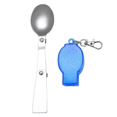 Chaveiro com Colher Dobrável acampamento crianças - loja online