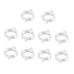 Imagem do Kit 10 Abraçadeiras para Plantas Cabos Multiuso Reutilizável