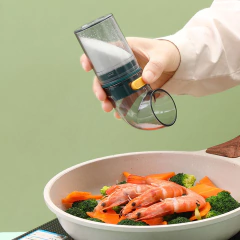 Imagem do Porta Condimento Saleiro à Prova de Umidade Botão Dosador