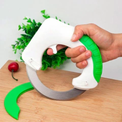 Super Faca Culinária Rolling Knife Corte prático e preciso - comprar online