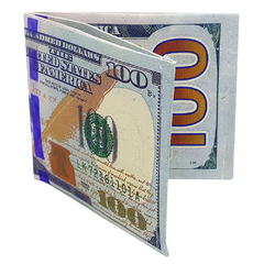 Imagem do Carteira Slim Dinheiro Nota de Dólar