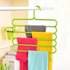 Imagem do Cabide Multiuso Calças Saias Bermudas 5 espaços