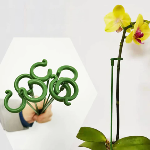 Kit com 10 Estacas para Plantas Varetas de 18 cm para Suporte e Crescimento!