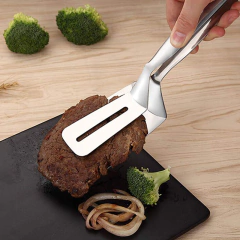 Pinça Espátula Pegadora para Alimentos em Aço Inox na internet