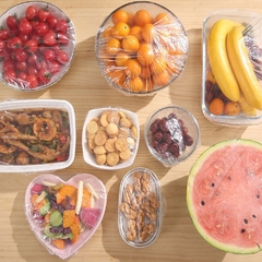 Embalagem de Alimentos Capa Elástica 100 unidades - Tamanho P - La Criativa | Loja De Presentes Criativos, Utilidades Domésticas, Produtos Para Casa