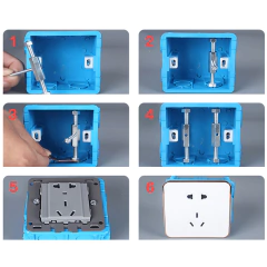 Kit de Reparo para Caixa de Luz Tomada Interruptor - comprar online