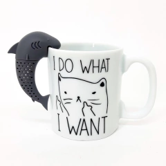 Infusor de Chá Tubarão - silicone - loja online