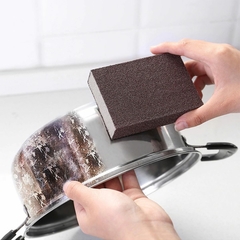 Kit 4 Esponja Mágica para Panelas Inox Forno Remove Ferrugem - comprar online