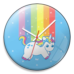 Relógio de Parede Unicórnio - 30 cm - comprar online