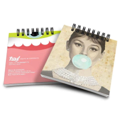 Bloco de Anotações Retrô Audrey Hepburn - comprar online