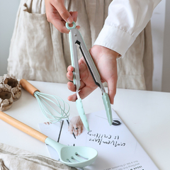 Kit 12 Utensílios de Cozinha em silicone e cabo de madeira Cozinha Completa na internet