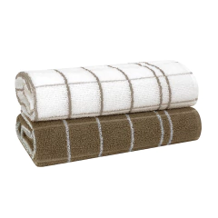 Kit 2 Panos de Copa Chef TEKA 70 x 45 cm 100% Algodão Marrom - loja online