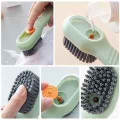Escova de Limpeza Multiuso com Dispenser de Sabão - La Criativa | Loja De Presentes Criativos, Utilidades Domésticas, Produtos Para Casa