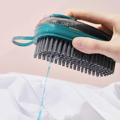Escova de Limpeza com Dispenser de Sabão Multiuso na internet