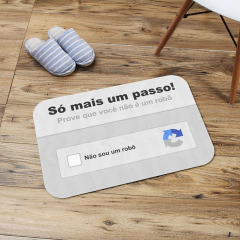 Tapete Decorativo Captcha Eu não sou um Robô - La Criativa | Loja De Presentes Criativos, Utilidades Domésticas, Produtos Para Casa