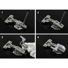 Luminária LED para Dobradiça Armários Closet Guarda Roupas - loja online