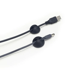 Organizador de Fios Cabos Adesivo fácil aplicação - 6 unidades na internet