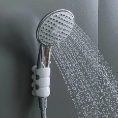 Suporte Lagarta para Ducha Chuveiro Taturana com ventosas