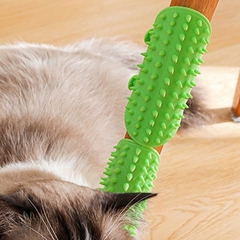 Escova de Canto em Silicone para Gatos - Conforto e Diversão para Seu Pet - comprar online