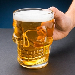 Kit 4 Canecão Caveira para Chopp Cerveja - 500 ml - comprar online